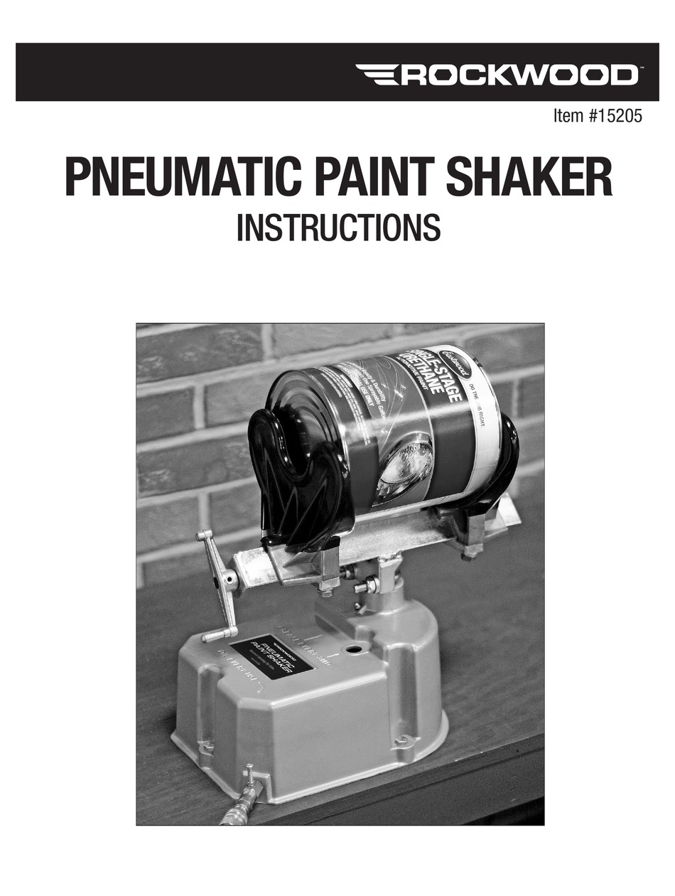 Rockwood Pneumatic Paint Shaker - Eastwood Auto
