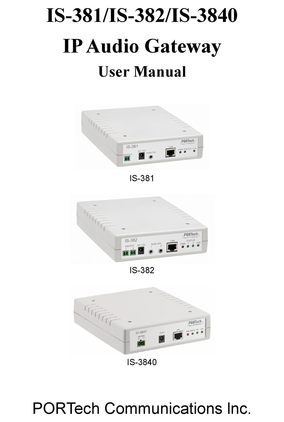 portech-is-381-user-manual-pdf-download-manualslib