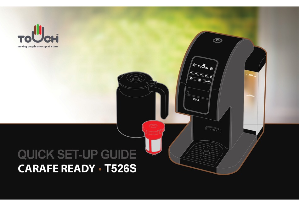 TOUCH T526S QUICK SETUP MANUAL Pdf 