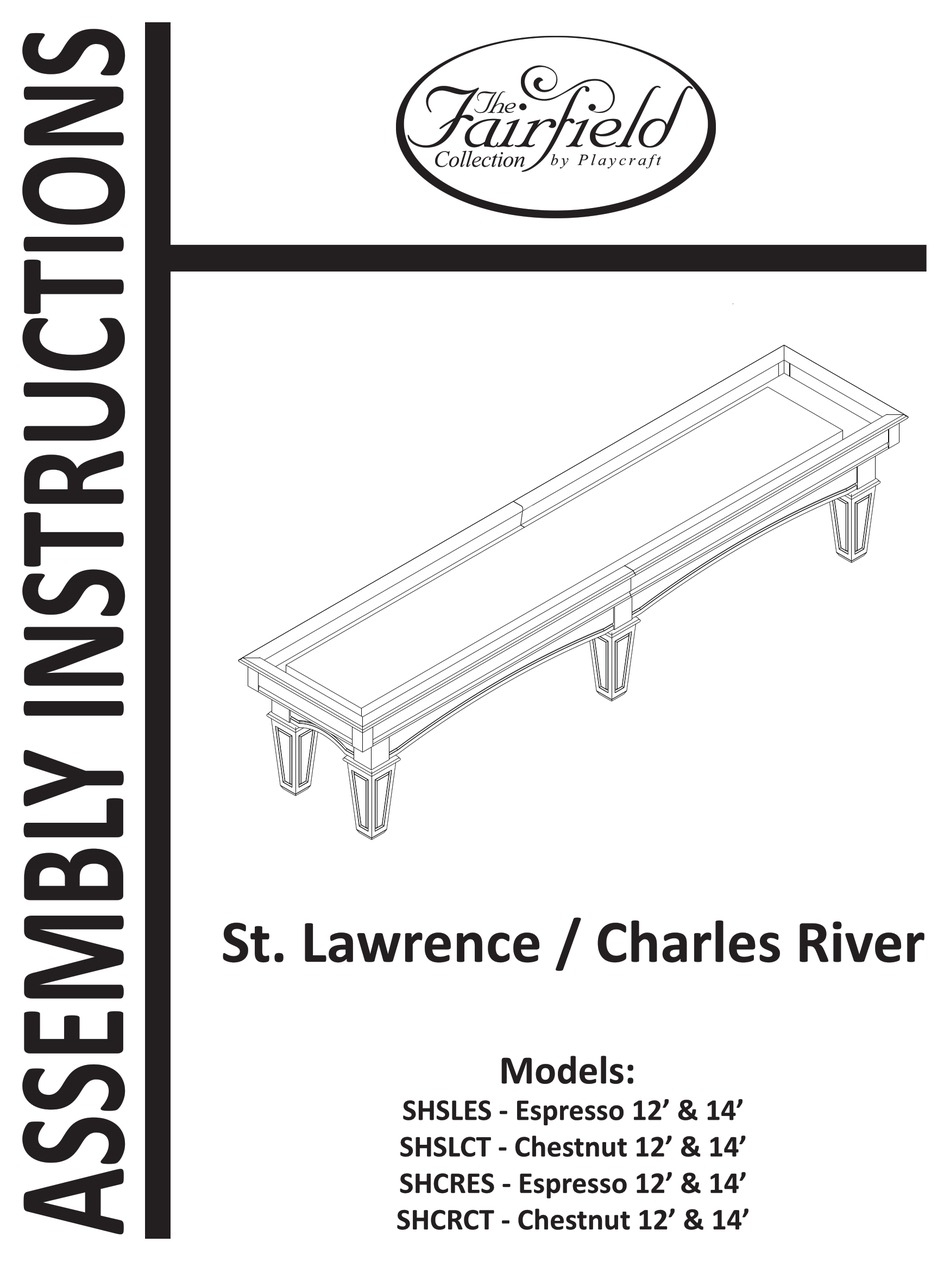 PLAYCRAFT SHSLES ASSEMBLY INSTRUCTIONS MANUAL Pdf Download ManualsLib