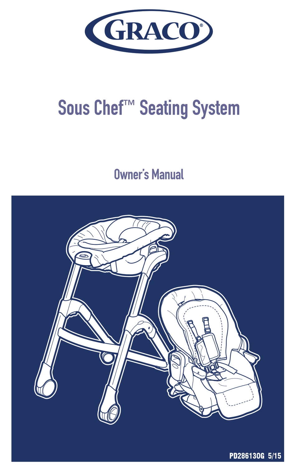 graco sous chef seating system