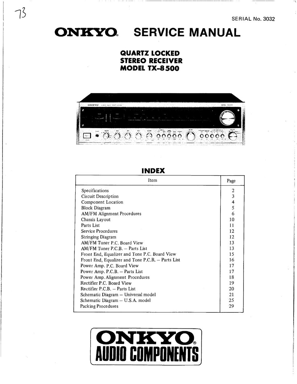 Hfe Onkyo TX-sr607 Service Manual PDF Hdmi Video