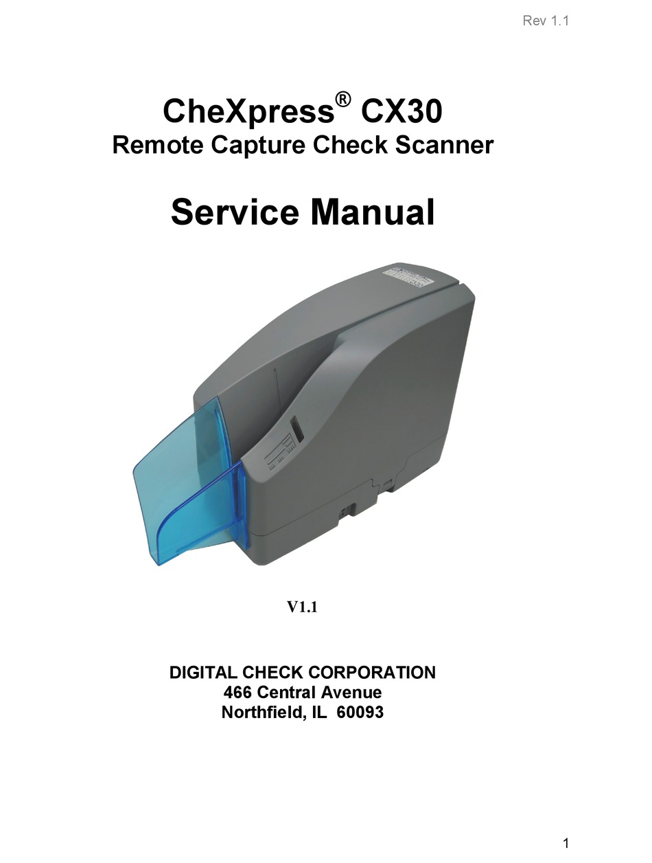 digital check chexpress cx30 driver download