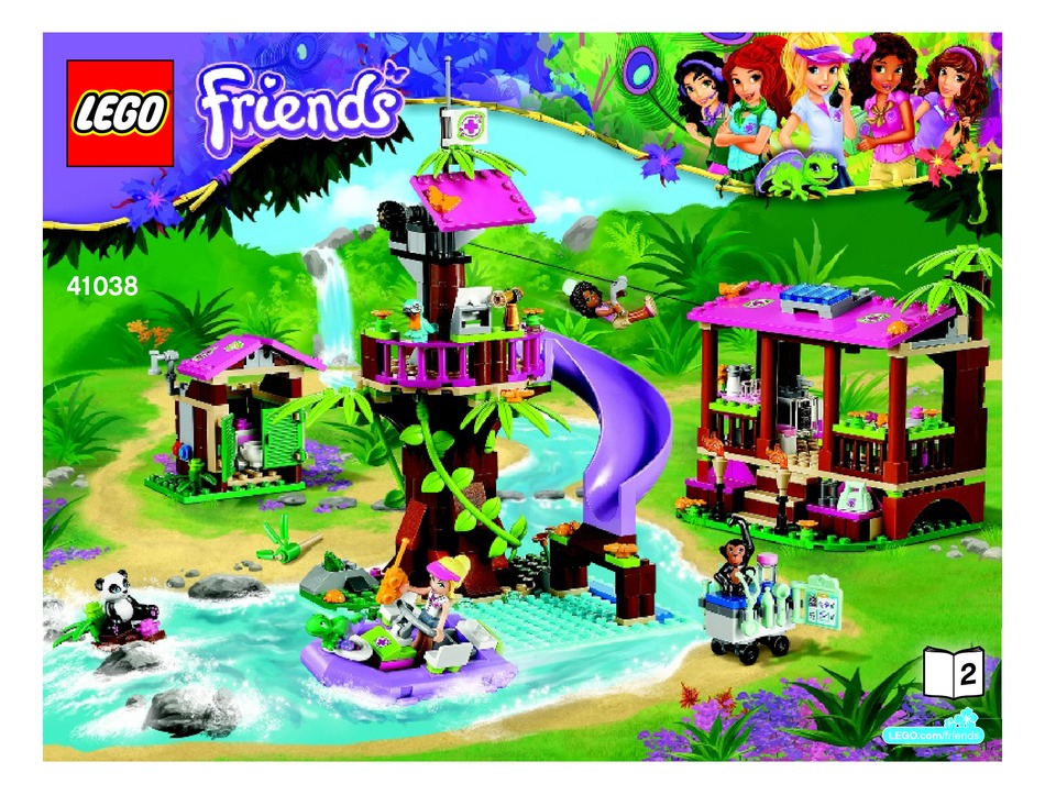 lego 41038 friends jungle rescue base