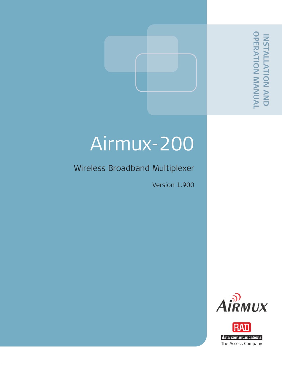 airmux 200 manager software download