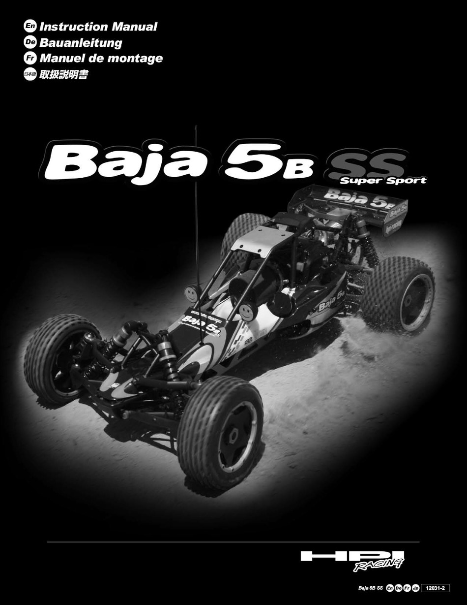 hpi baja 5b manual pdf