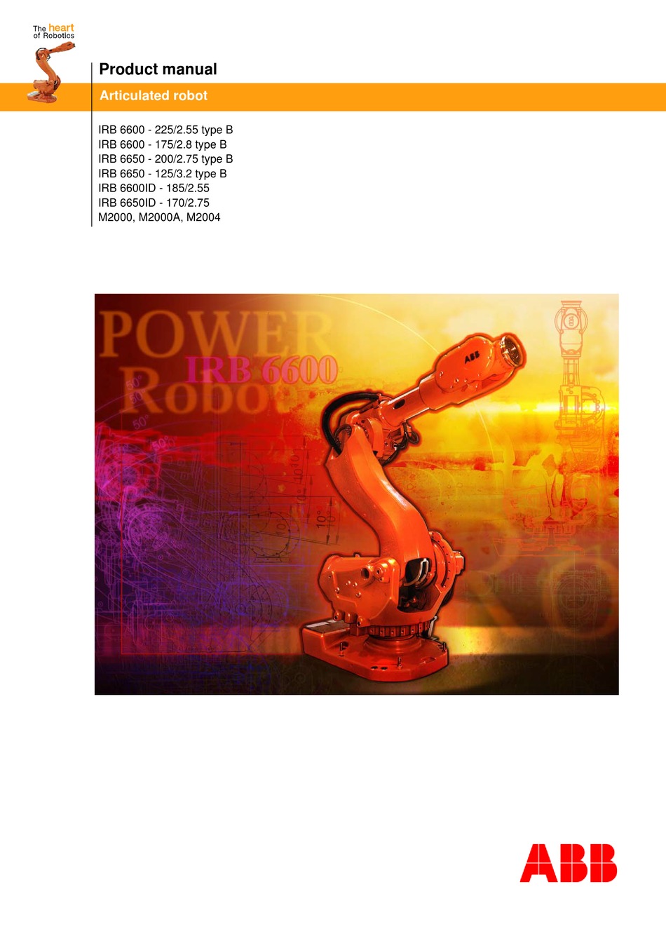ABB IRB 6600 - 225/2.55 TYPE B PRODUCT MANUAL Pdf Download | ManualsLib