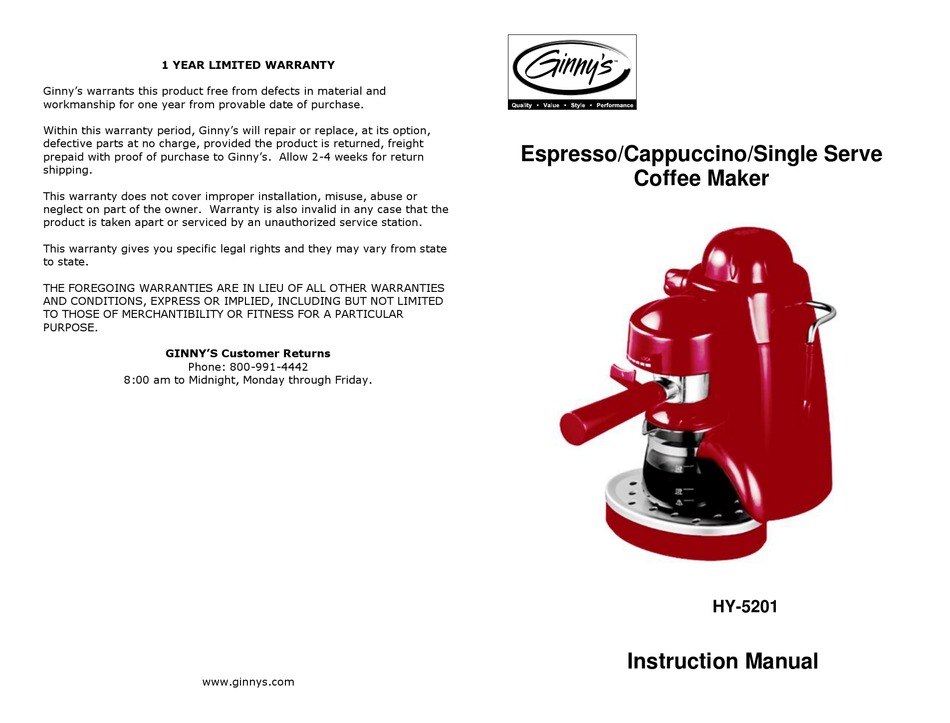 Manual de Instrucciones y Preguntas frecuentes Espresso XP524010