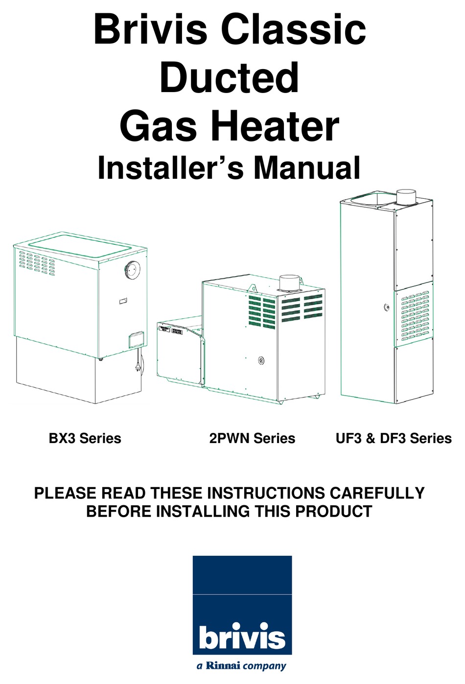 brivis central heating service