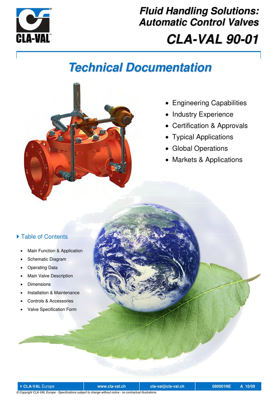 CLAVAL 9001 TECHNICAL DOCUMENTATION MANUAL Pdf Download ManualsLib