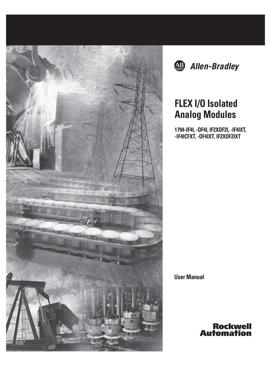 ALLEN-BRADLEY 1794-IF4I USER MANUAL Pdf Download | ManualsLib