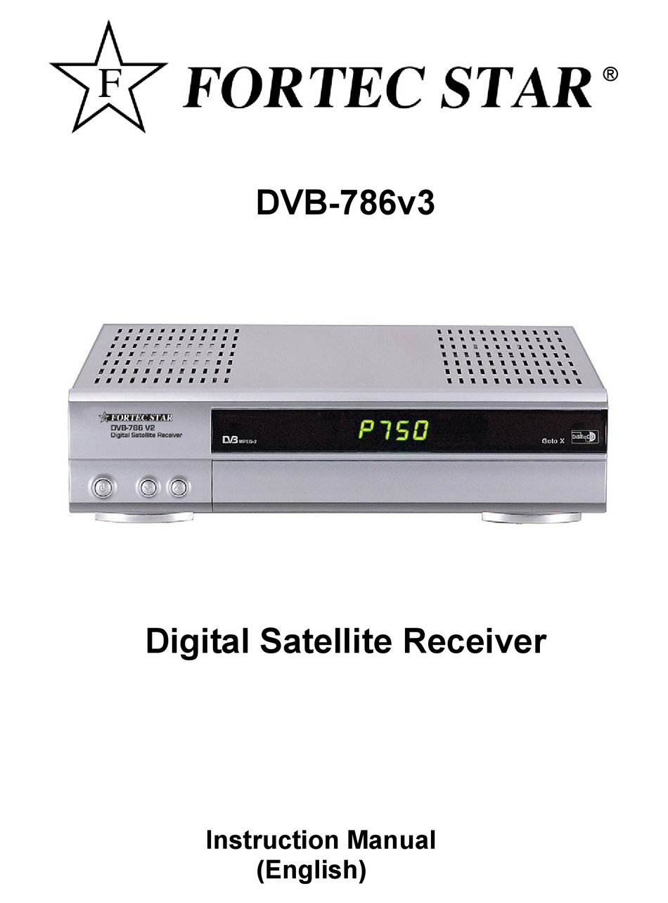 Fortec Star Dvb 786v3 Instruction Manuals Pdf Download Manualslib Fortec Star Dvb 786v3 Instruction Manuals Pdf Download Manualslib