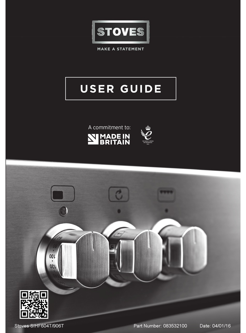 STOVES SIHF604T USER MANUAL Pdf Download ManualsLib