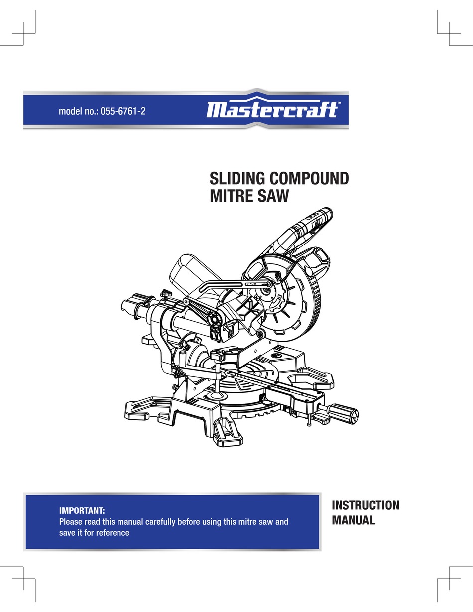 Mastercraft 055 6761 2 Instruction Manual Pdf Download Manualslib