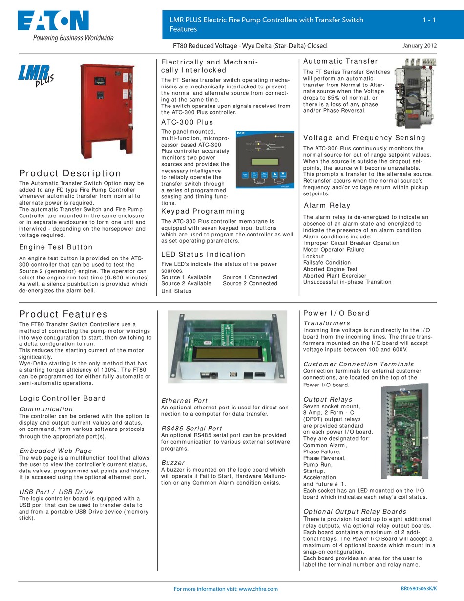 EATON LMR PLUS MANUAL Pdf Download | ManualsLib