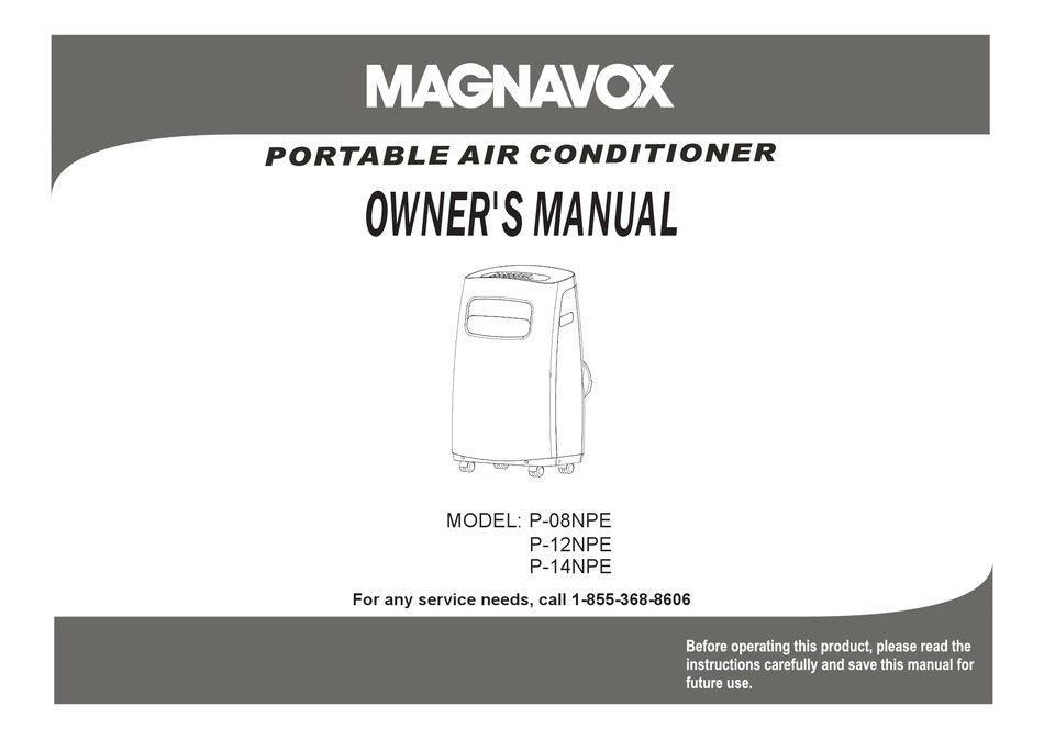 MAGNAVOX P12NPE OWNER