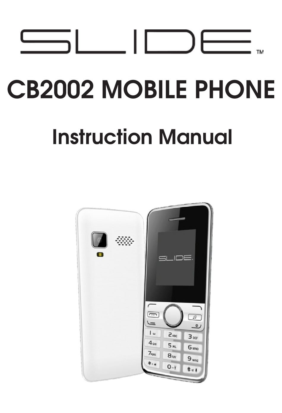 SLIDE CB2002 INSTRUCTION MANUAL Pdf Download | ManualsLib