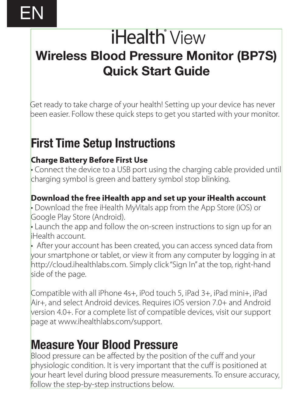 ihealth bp7 manual