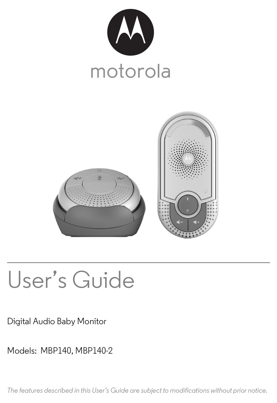 motorola mbp140 baby monitor