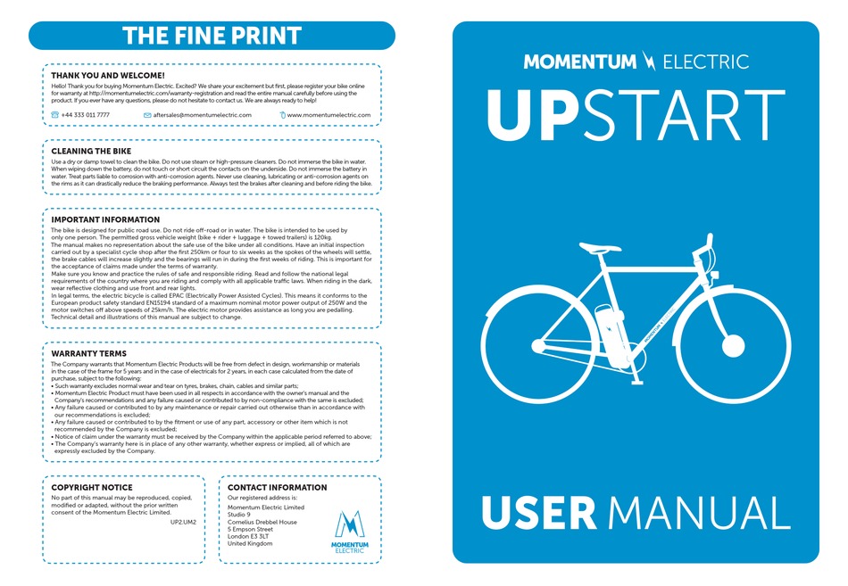 Momentum upstart discount