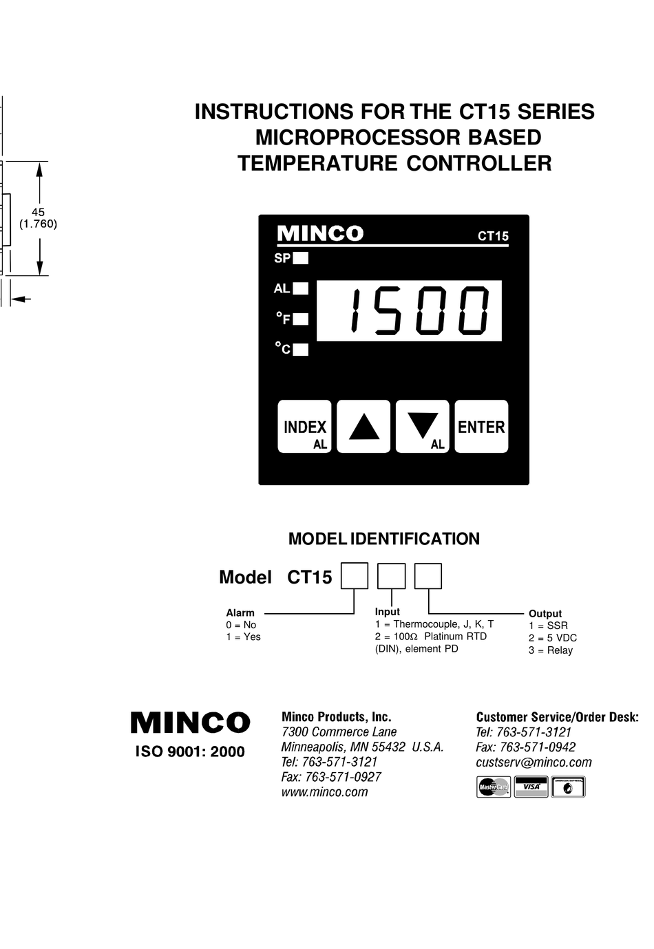 minco ct15