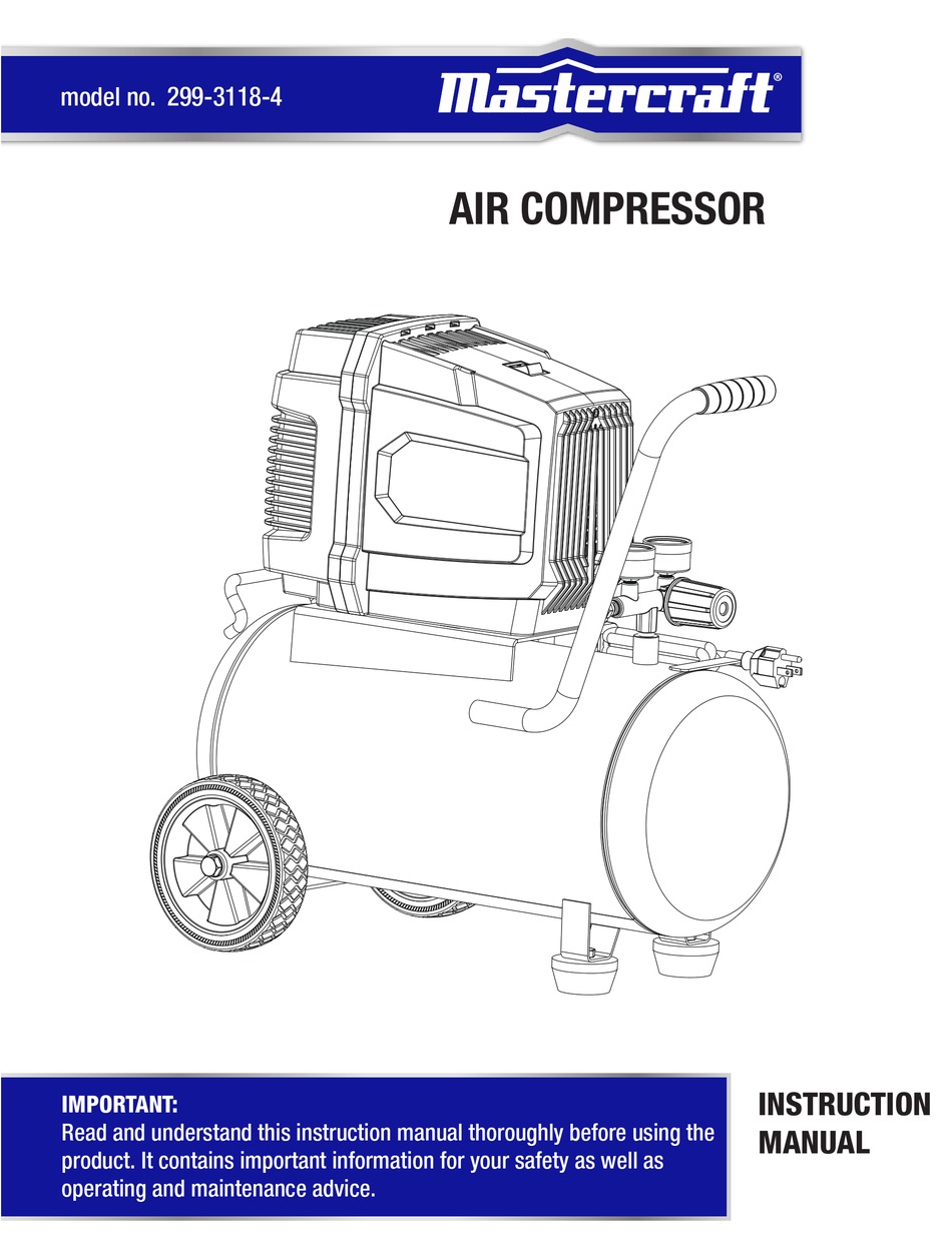 MASTERCRAFT 299-3118-4 INSTRUCTION MANUAL Pdf Download | ManualsLib