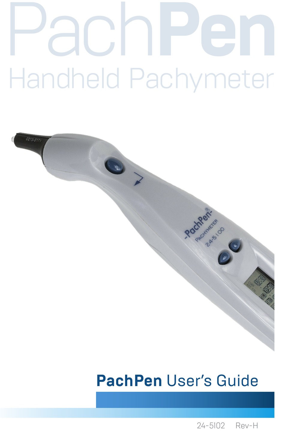 ACCUTOME PACHPEN USER MANUAL Pdf Download | ManualsLib
