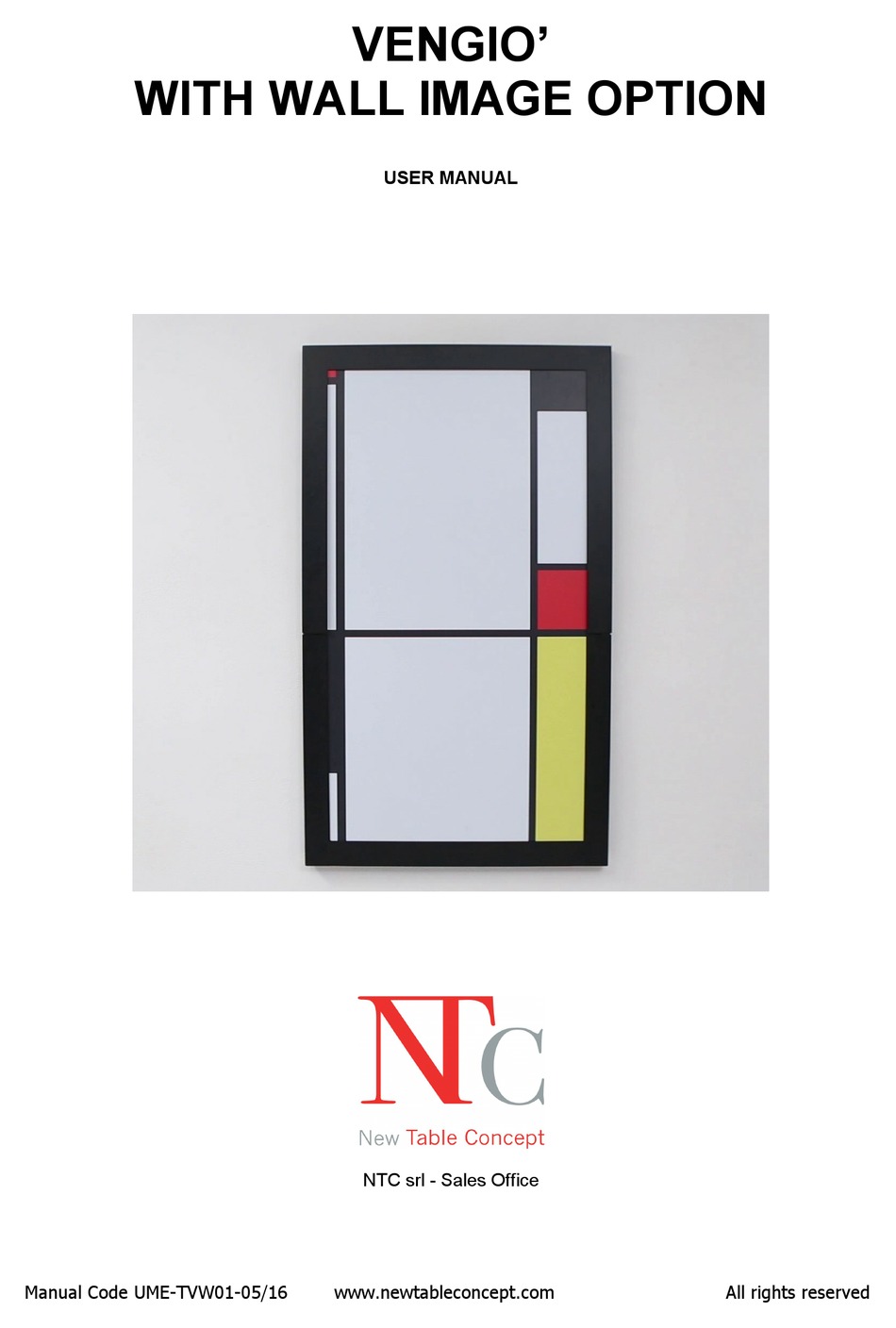 NTC VENGIO USER MANUAL Pdf Download | ManualsLib