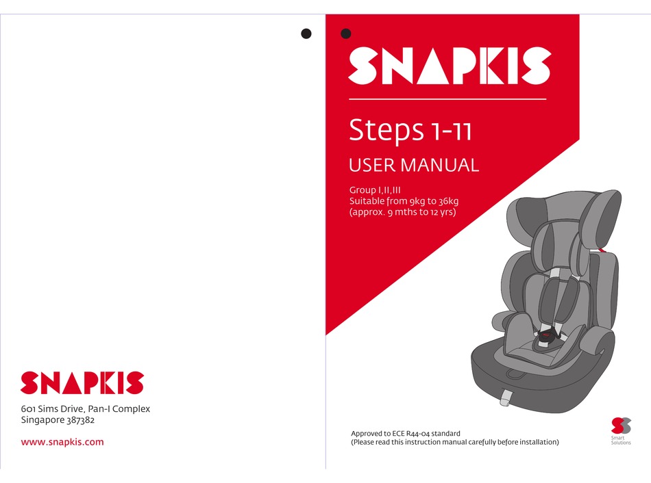 snapkis car seat