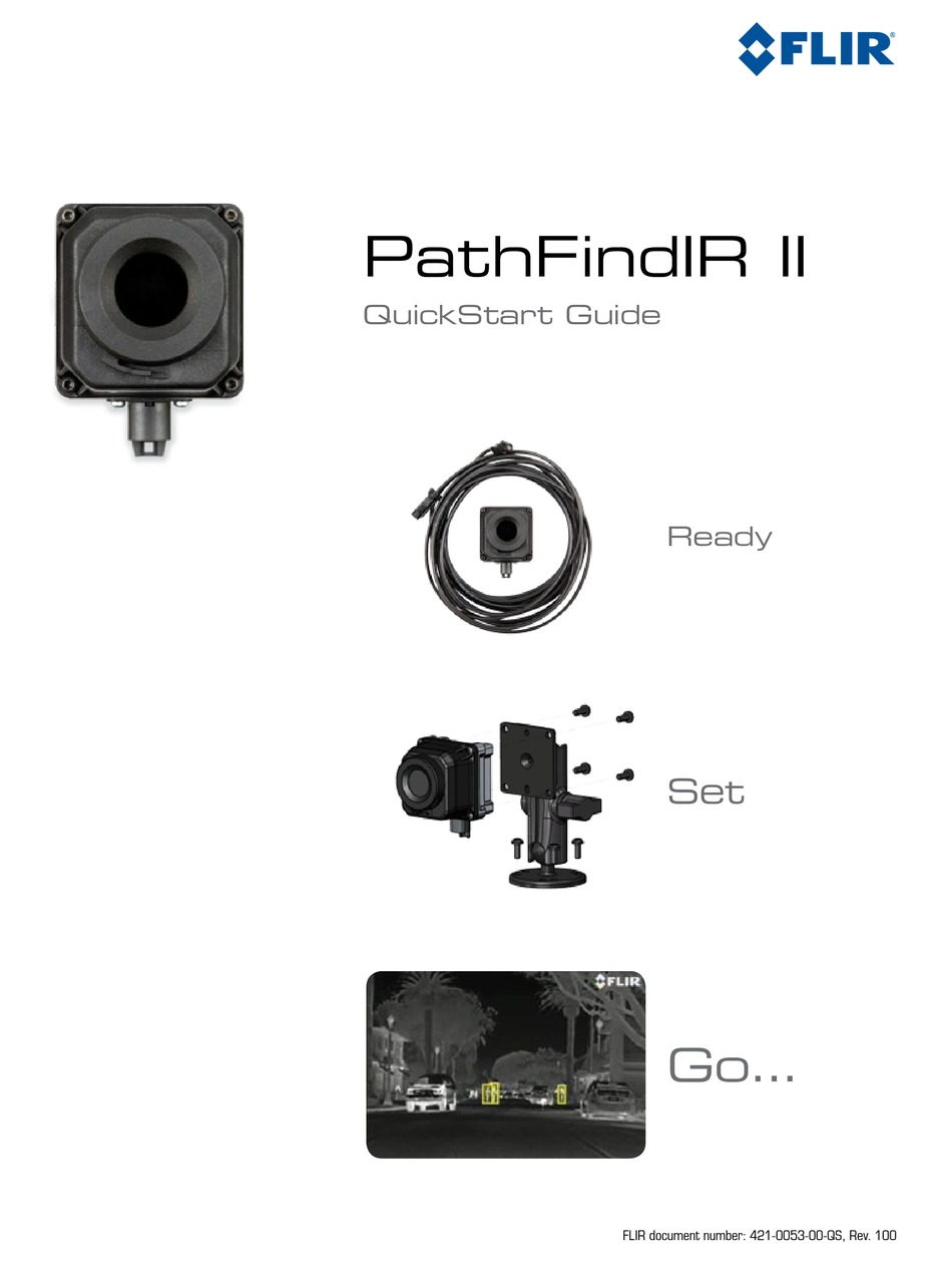 FLIR PATHFINDIR II QUICK START MANUAL Pdf Download ManualsLib