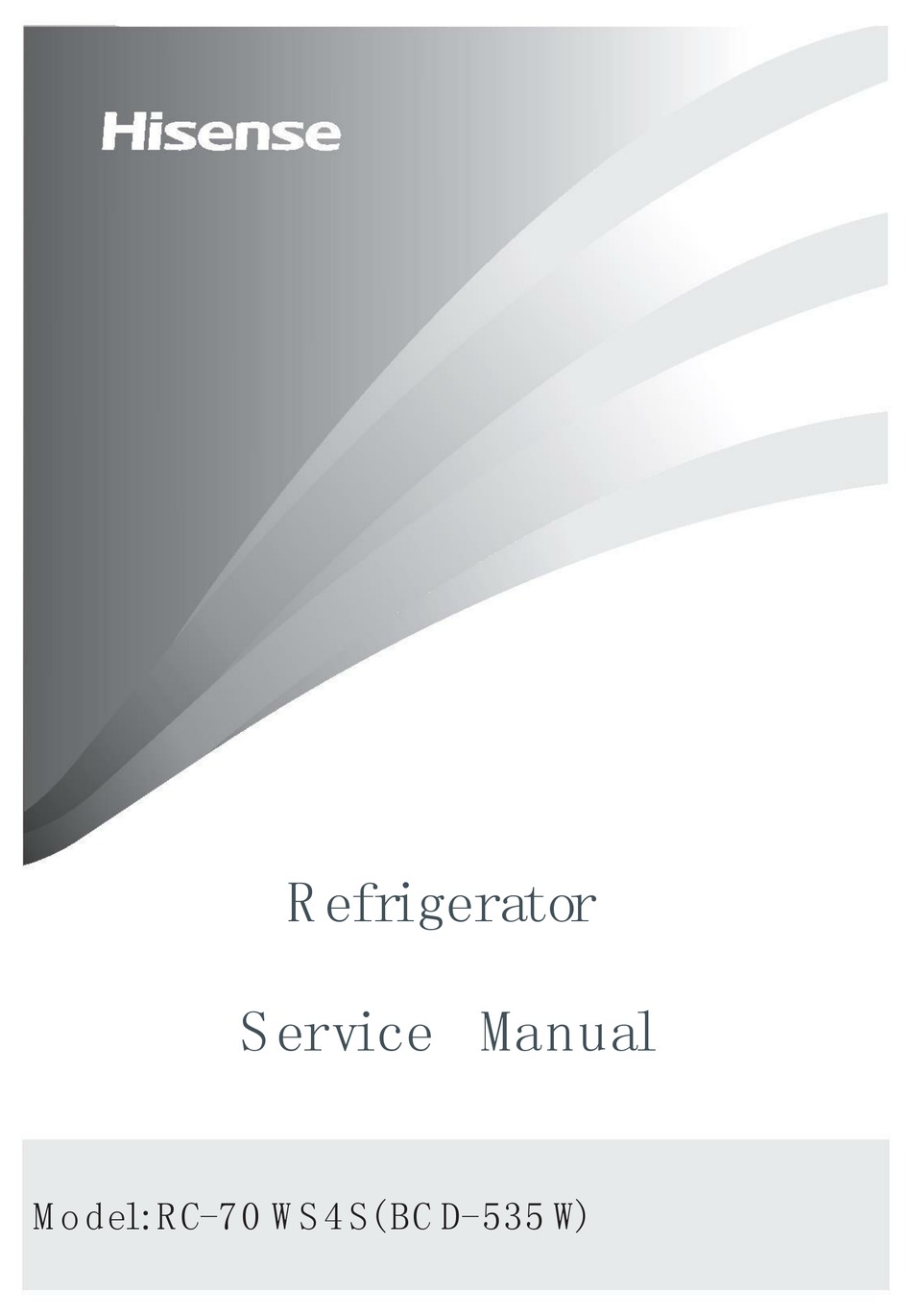 Hisense Rc 70ws4s Service Manual Pdf Download Manualslib