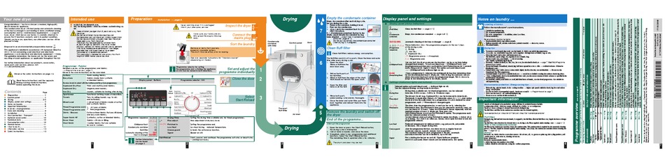 Bosch Wtw83260gb Instruction Manual Pdf Download Manualslib