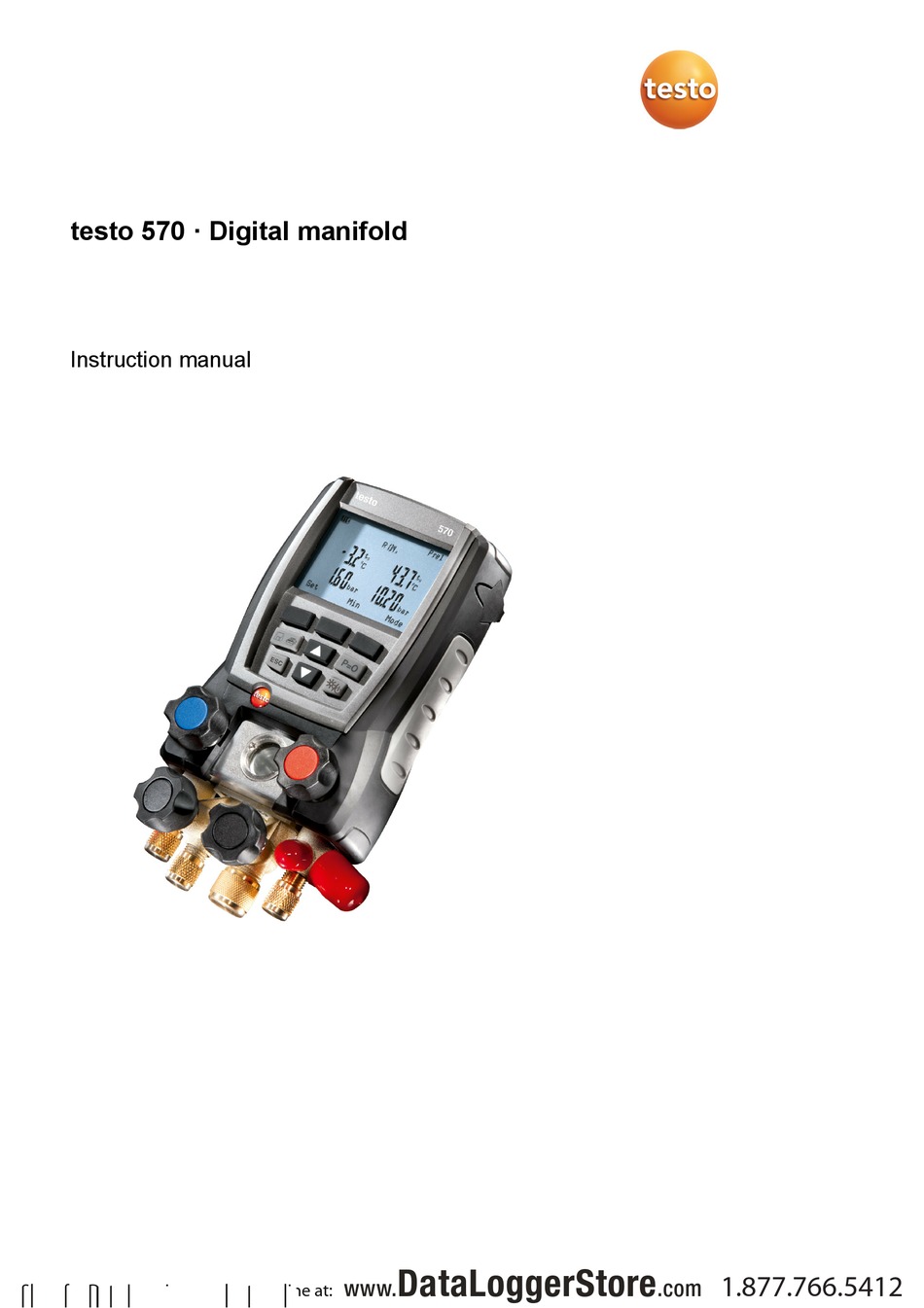 Testo 570 Instruction Manual Pdf Download Manualslib