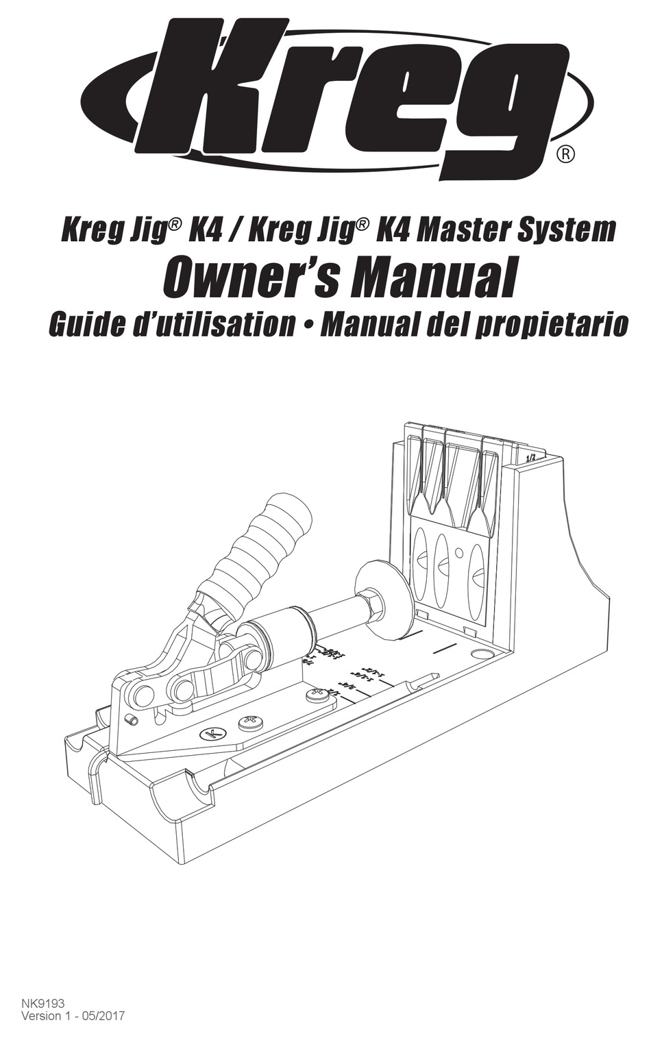 KREG JIG K4 OWNER'S MANUAL Pdf Download | ManualsLib