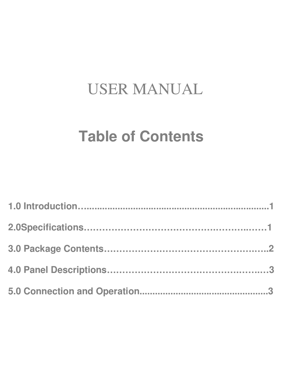 JAYCAR ELECTRONICS AC1700 USER MANUAL Pdf Download ManualsLib