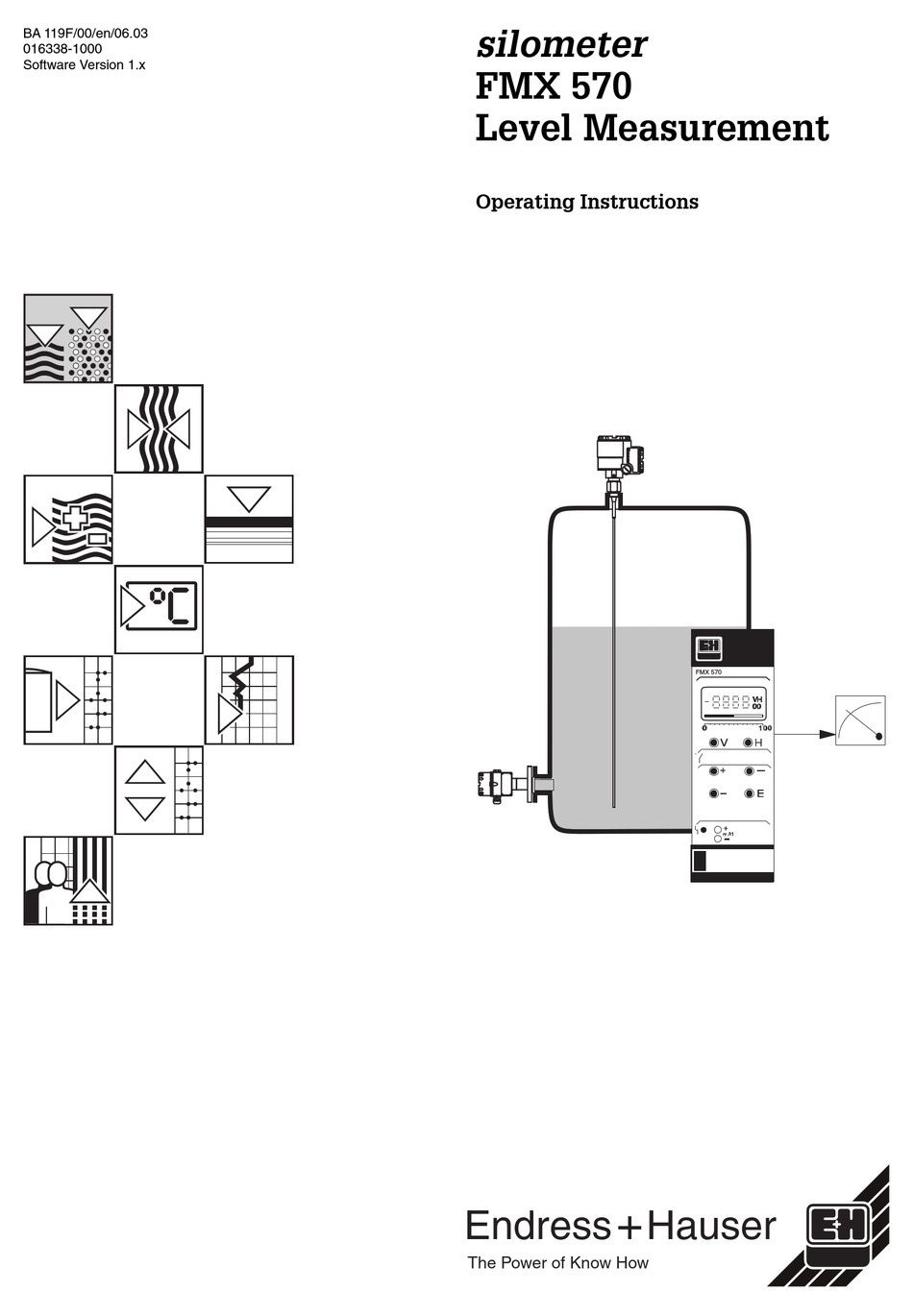 ENDRESS+HAUSER FMX 570 OPERATING INSTRUCTIONS MANUAL Pdf Download