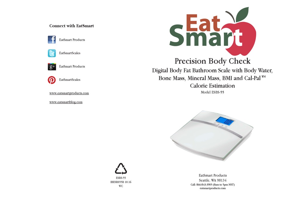 Calpal Digital Bathroom Scale – Eat Smart