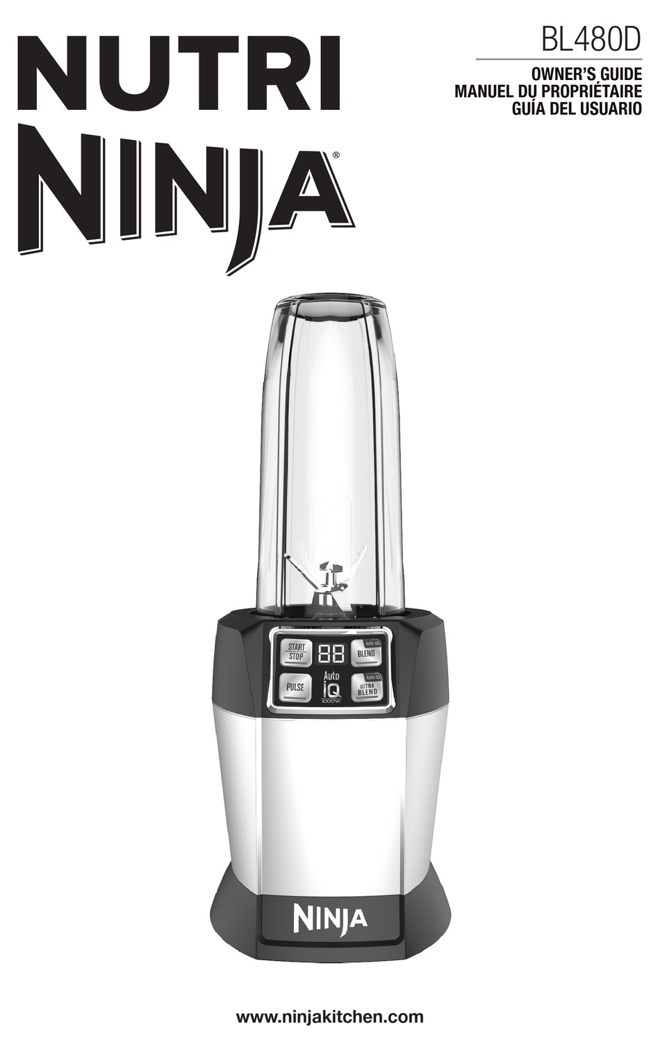 NINJA BN300 Nutri-Blender User Guide