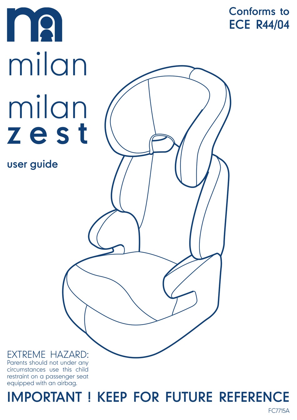 mothercare milan car seat