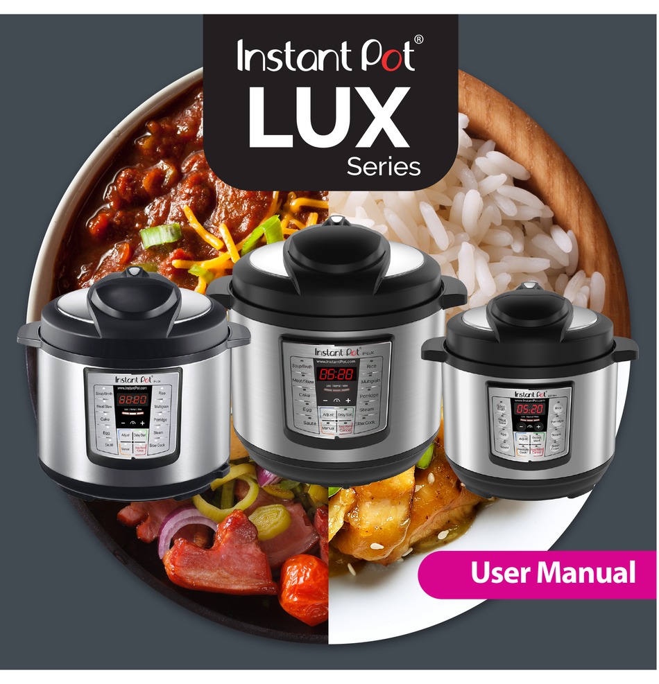 Instant Pot Lux 3d. Пот Люкс. Cook pdf.