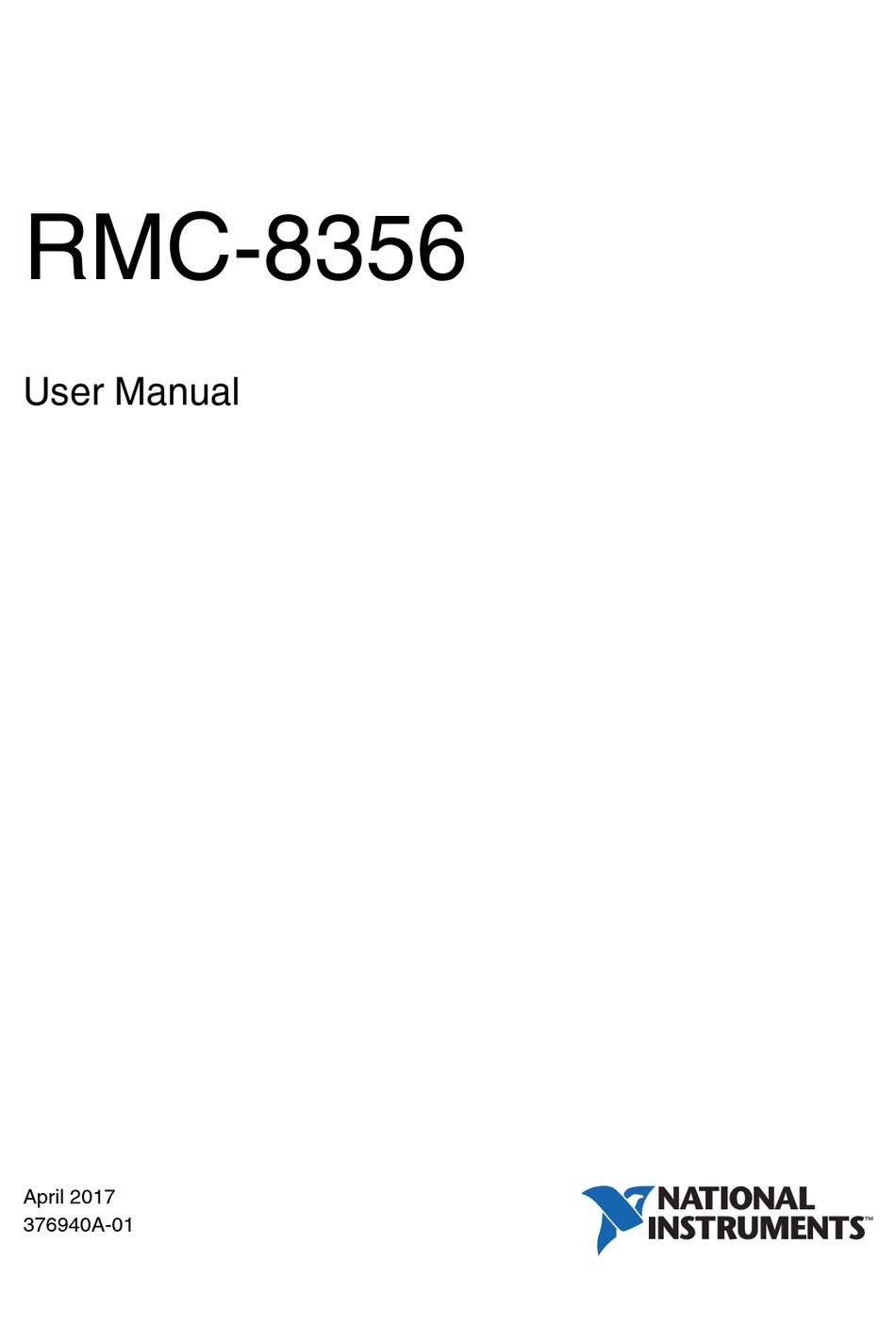 National Instruments Rmc 56 User Manual Pdf Download Manualslib