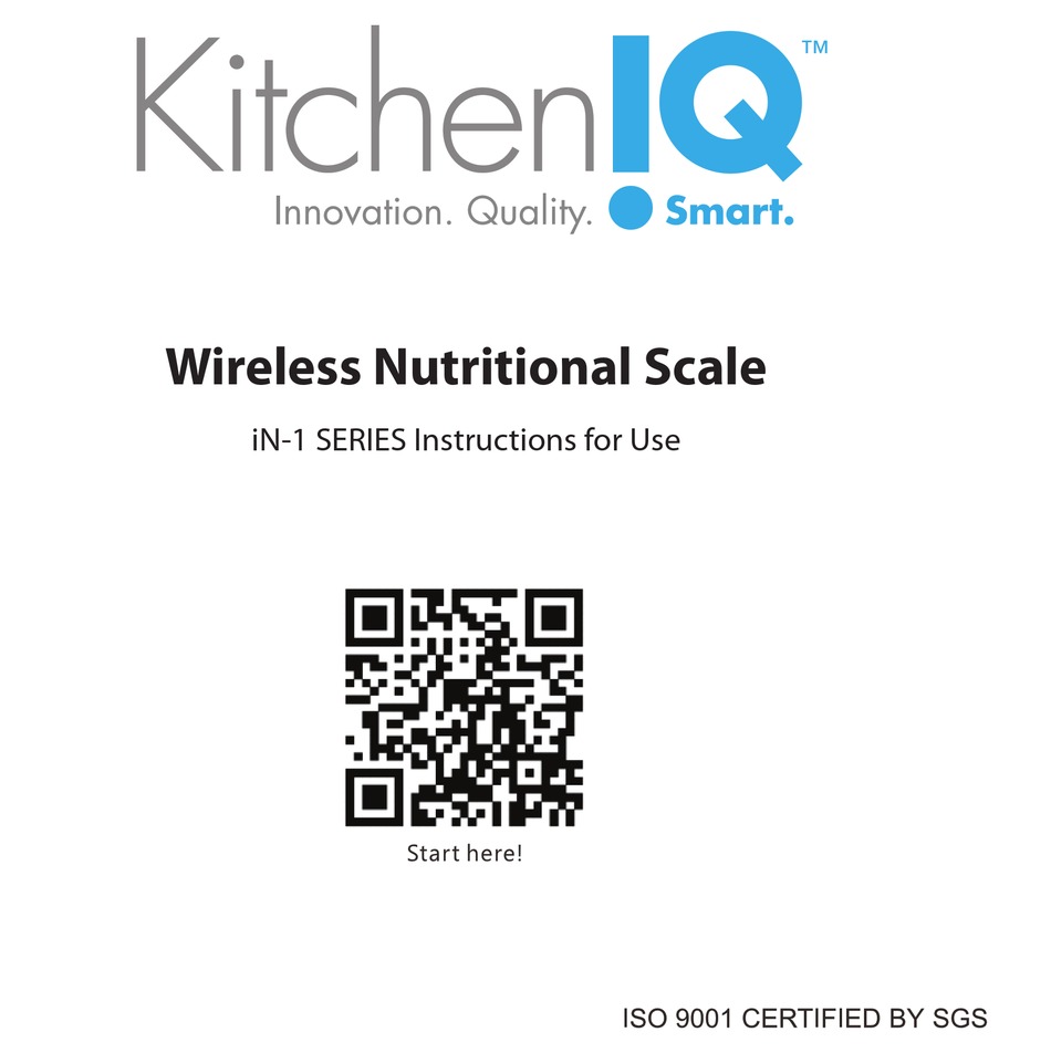 Kitchen IQ Wireless Nutri-Scale 50797