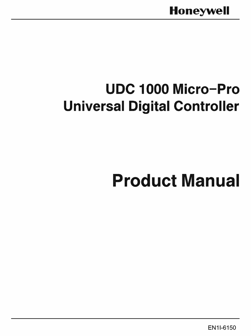 HONEYWELL UDC1000   MICRO PRO CONTROLLER MODEL UDC100310001000 