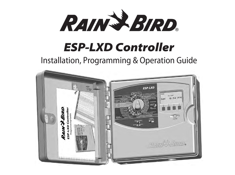 Rain Bird Image 6 Manual RAIN BIRD ESP-LXD INSTALLATION, PROGRAMMING & OPERATION MANUAL Pdf