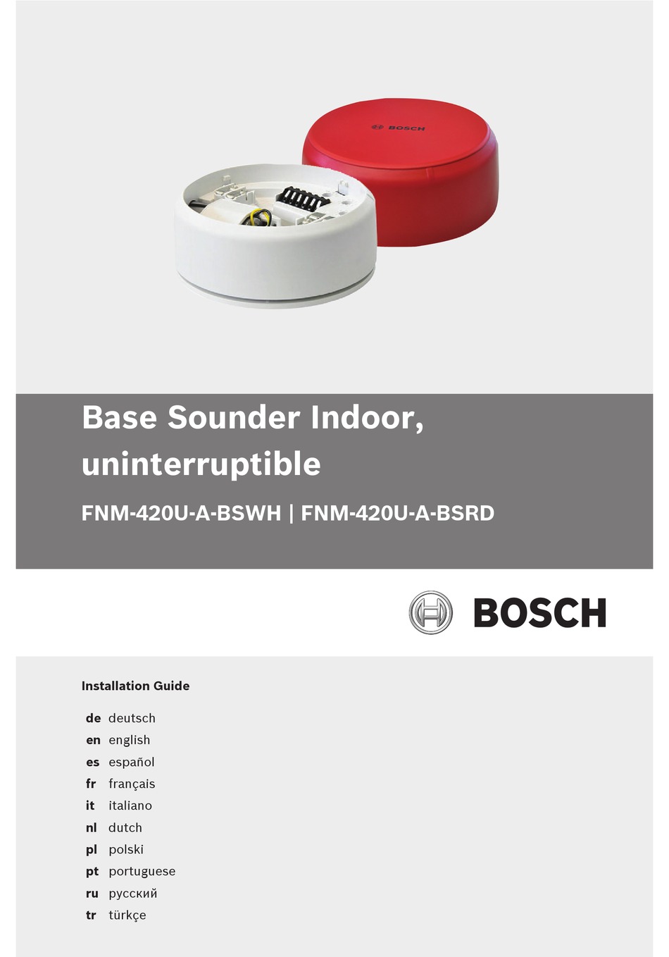 BOSCH FNM-420U-A-BSWH INSTALLATION MANUAL Pdf Download | ManualsLib