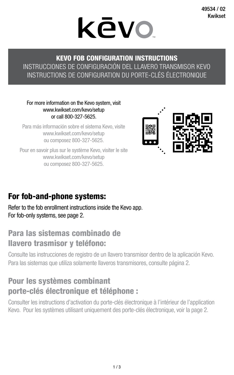 KEVO KW926 CONFIGURATION INSTRUCTIONS Pdf Download ManualsLib