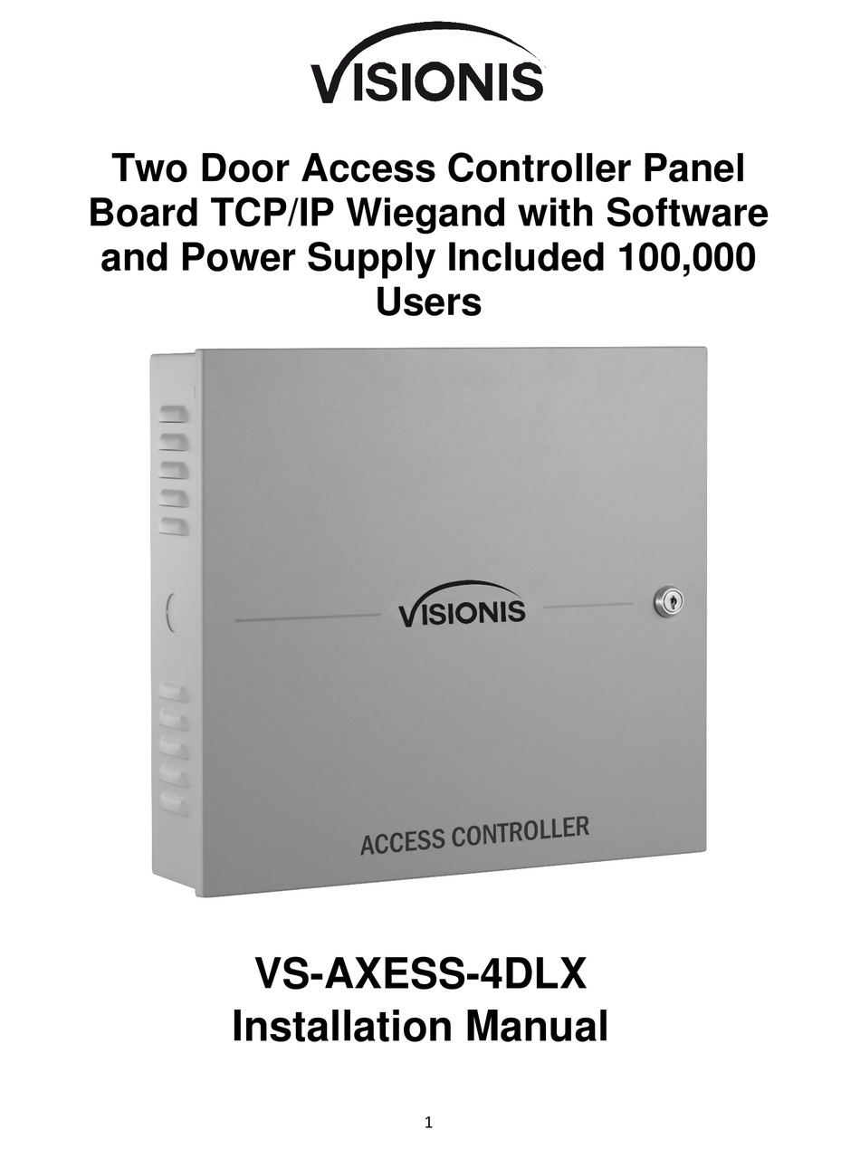 VISIONIS VSAXESS4DLX INSTALLATION MANUAL Pdf Download ManualsLib