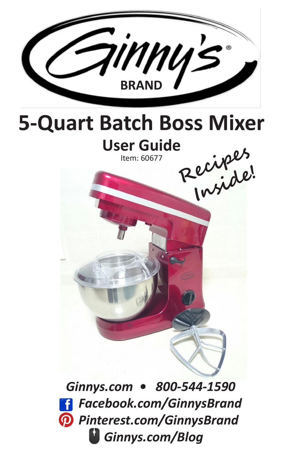 GINNYS 60677 USER MANUAL Pdf Download ManualsLib