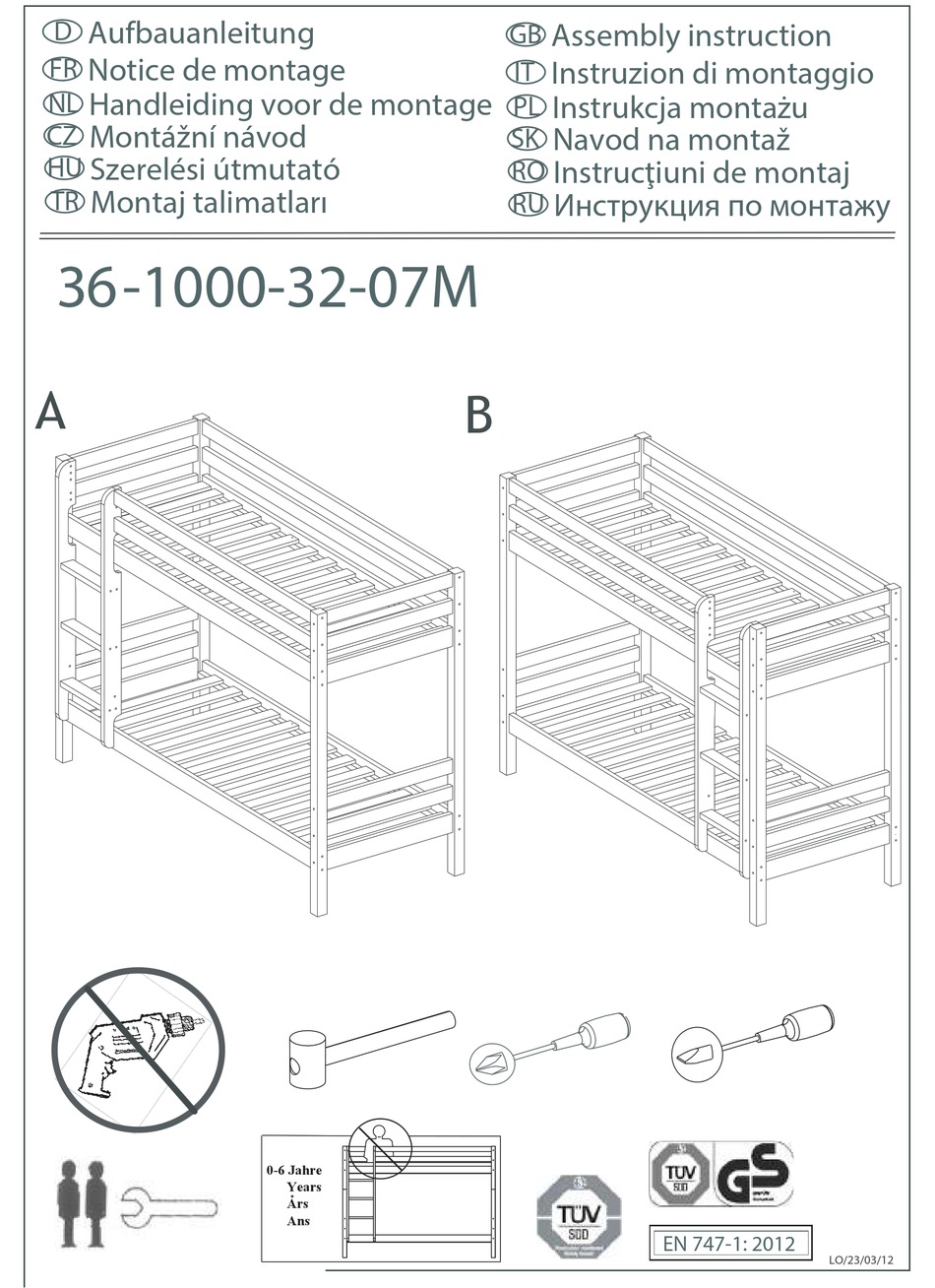 PDF Ai Montage instructie Assembly instructions Instructions de montage