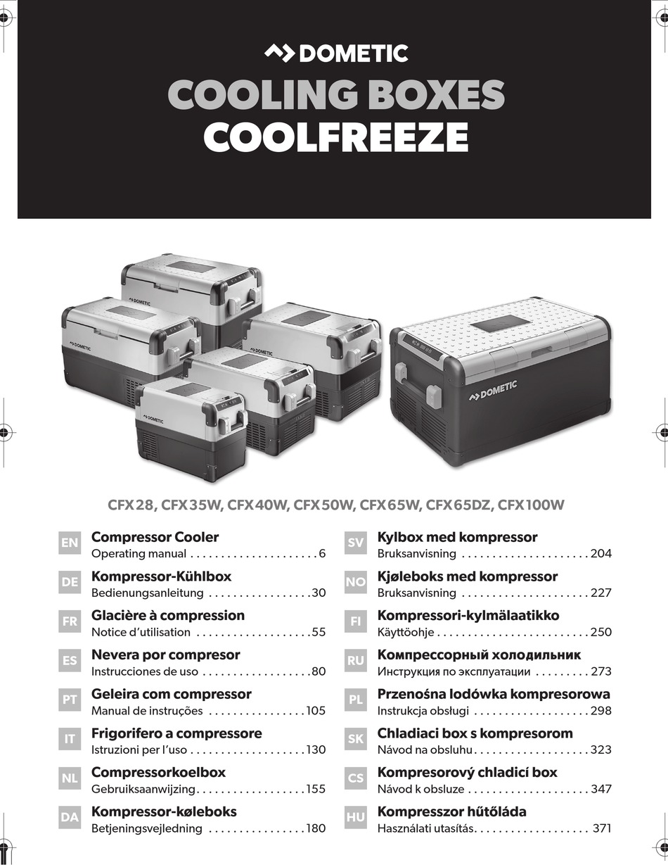DOMETIC CFX28 MANUAL Pdf Download ManualsLib